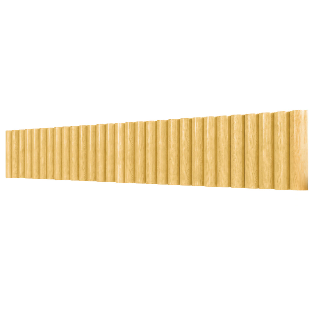 Havehegn, træhegn, 176 cm x 30 cm, hegnspaneler, hundehegn til haven, blomsterbede, dyrebarrier