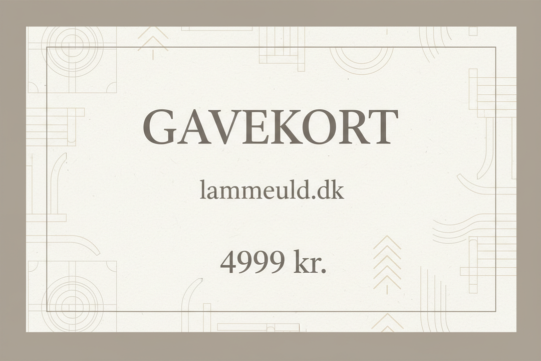 Gavekort Lammeuld.dk 4999 kr.