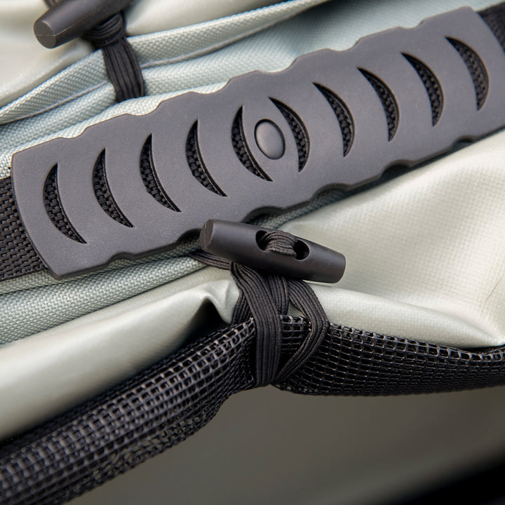 Hundetrailer cykeltrailer kæledyrstrailer, 1 vimpel, til hunde op til 10 kg, grøn + sort