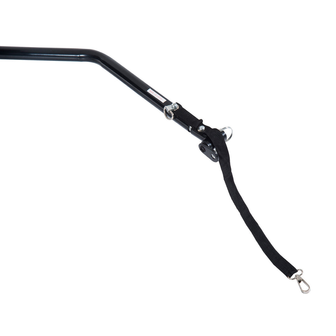 Foldbar cykeltrailer med kobling, transportvogn lasteevne op til 40 kg, transporttrailer til cykelhåndvogn 140 x 88 x 60 cm