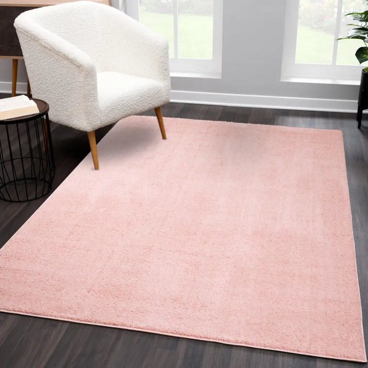 Shaggy tæppe Softshine pink 80x300 cm