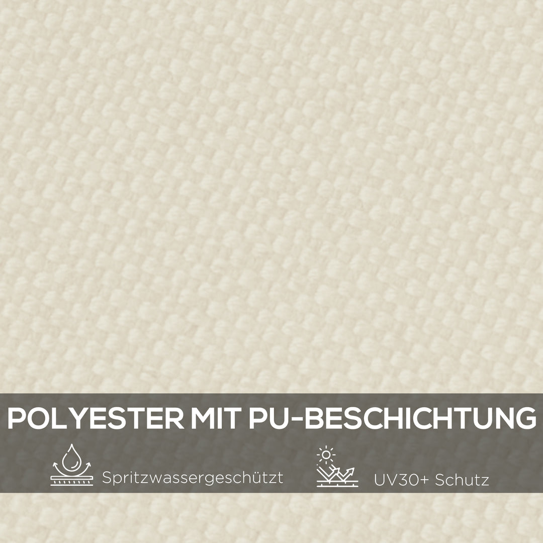 Markiseudskiftningstag, vejrbestandigt, 297 cm x 243 cm, beige