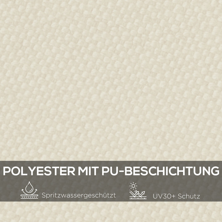 Markiseudskiftningstag, vejrbestandigt, 297 cm x 243 cm, beige