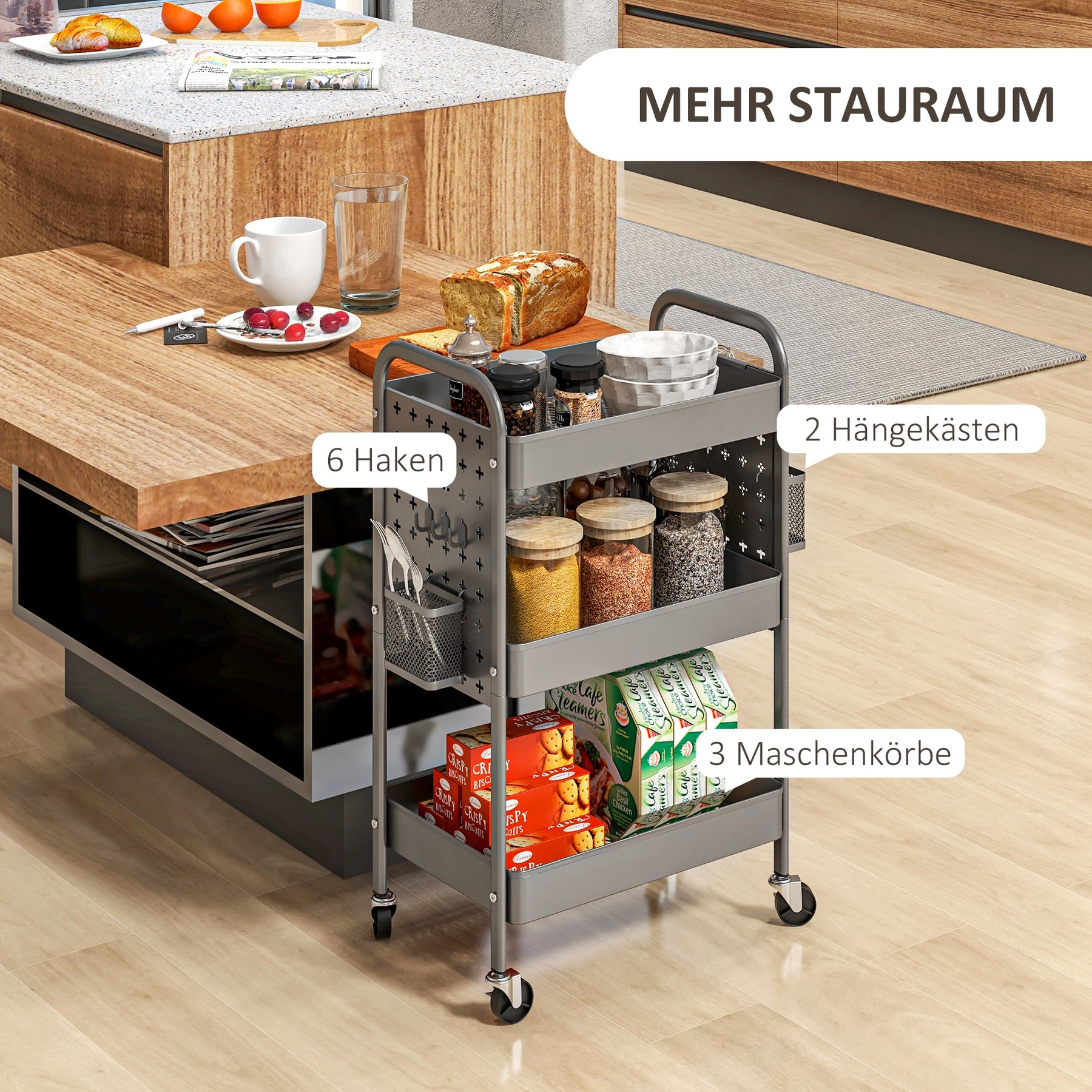 LINUMA® Campingstoel zwart – opvouwbare klapstoel met