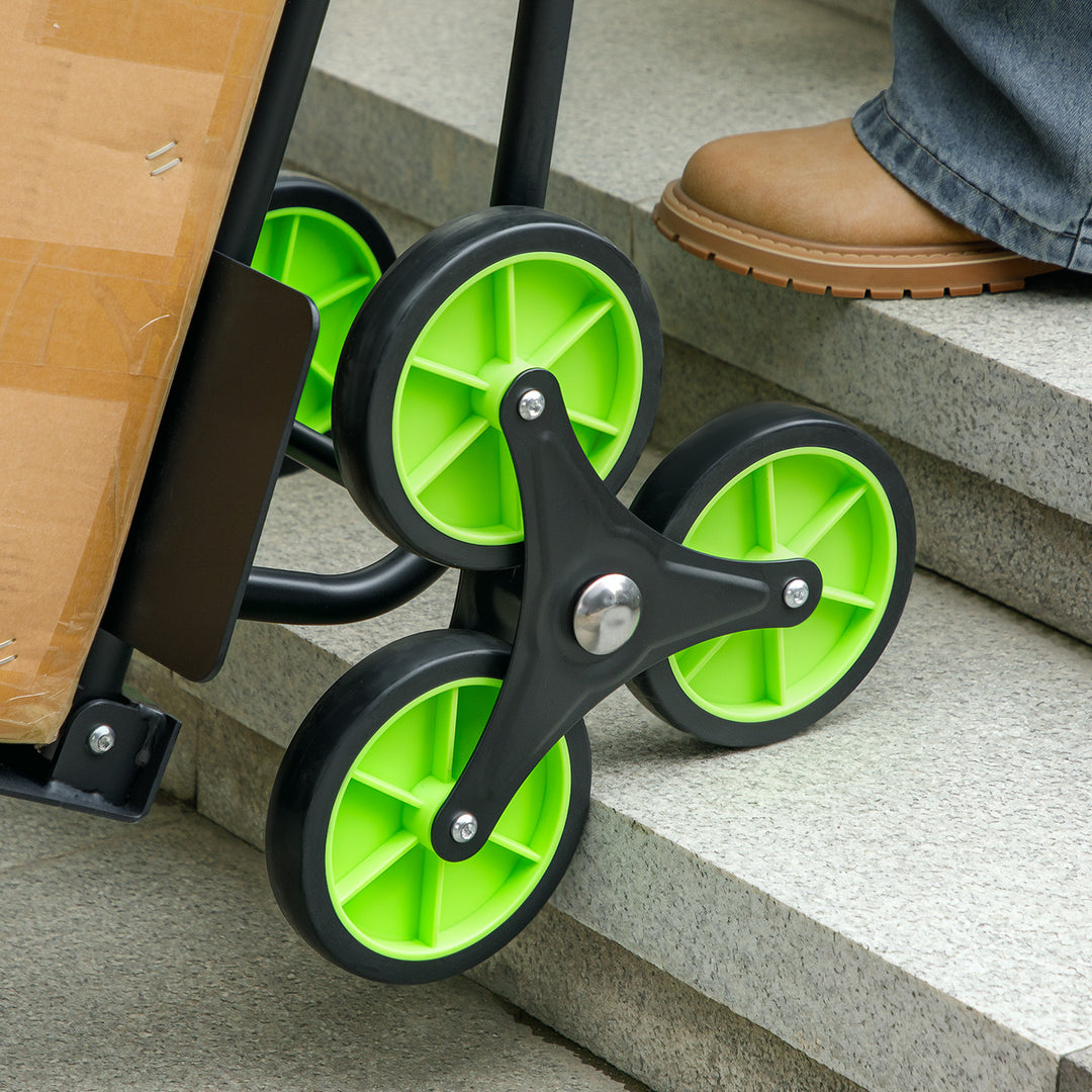 Trappevogn, foldbar transportvogn med stålramme, maks. 120 kg