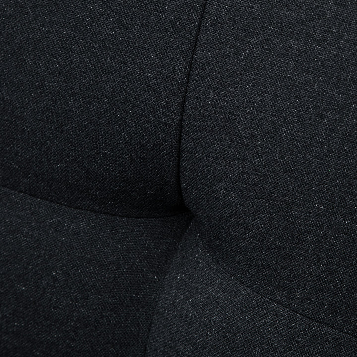 Sovesofa, gæsteseng, justerbar ryglæn, klapbord, 181 x 77 x 78 cm, sort