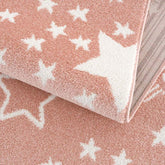 Børnetæppe Stars Anime 9387 Pink 160x160 cm Rund