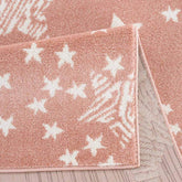 Børnetæppe stjerner anime 9387 pink 120x160 cm