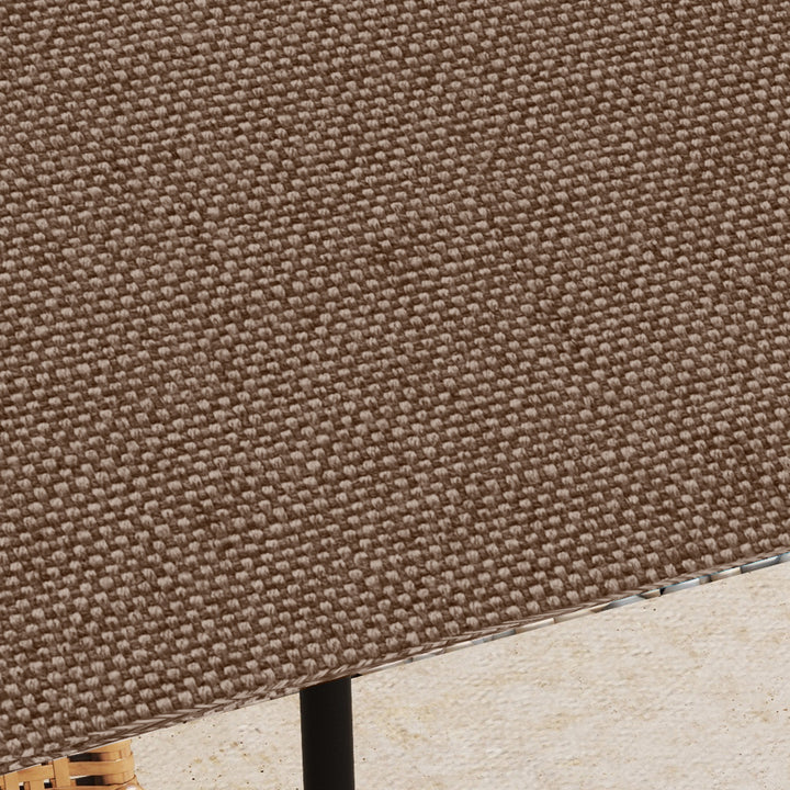 Udskiftningstag til havepavillon, polyester, 2,98 x 2,95 m, kaffe