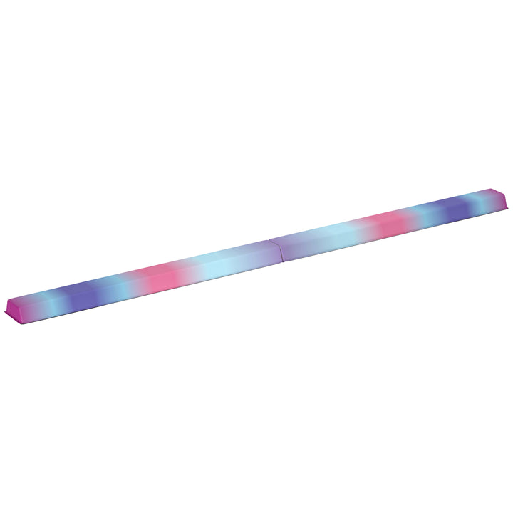 236 cm foldbar balancebom til teenagere 80 kg farverig