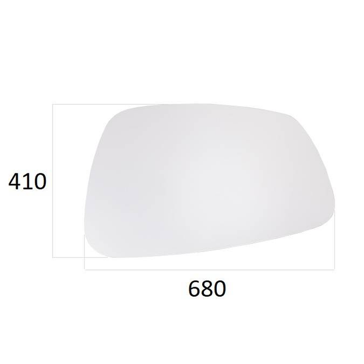 Måldiagram for endocarp sofabord i betongrå MDF og naturligt asketræ