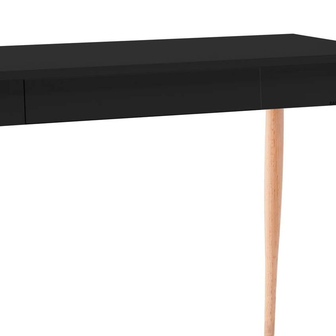 Detalje af MAMO Skrivebord 105x40cm Sort