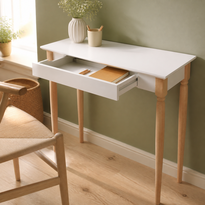 MAMO Skrivebord 65x40cm - Hvid – funktion eller vigtig anvendelse