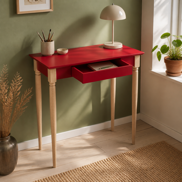 MAMO Skrivebord 65x40cm - Rød – hero