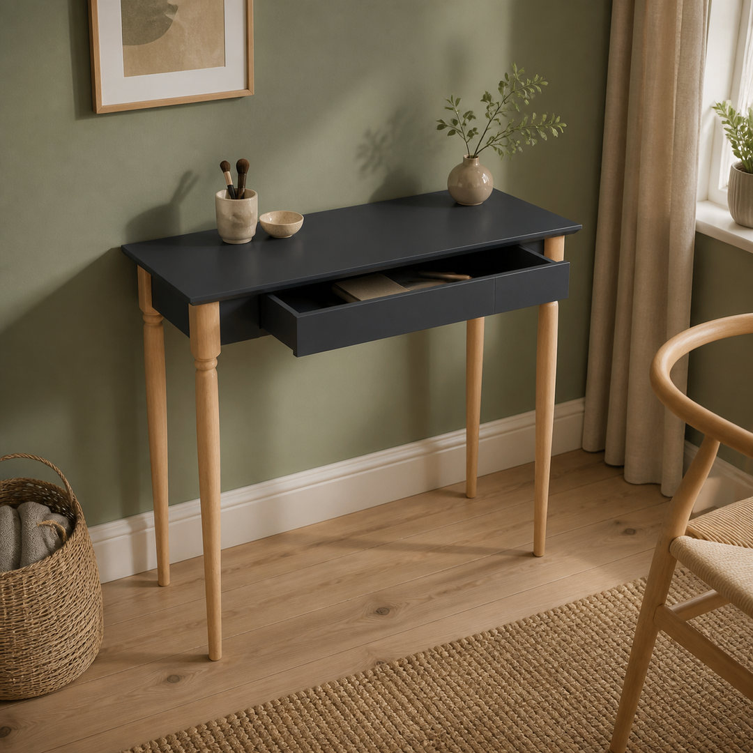 MAMO Skrivebord 85x40cm - Grafit – hero