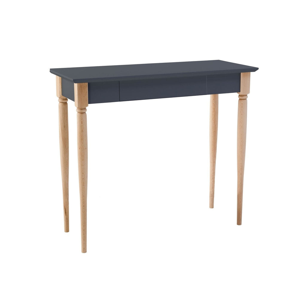 MAMO Skrivebord 85x40cm - Grafit på hvid baggrund