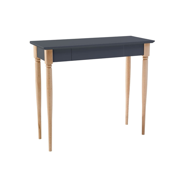 MAMO Skrivebord 85x40cm - Grafit på hvid baggrund