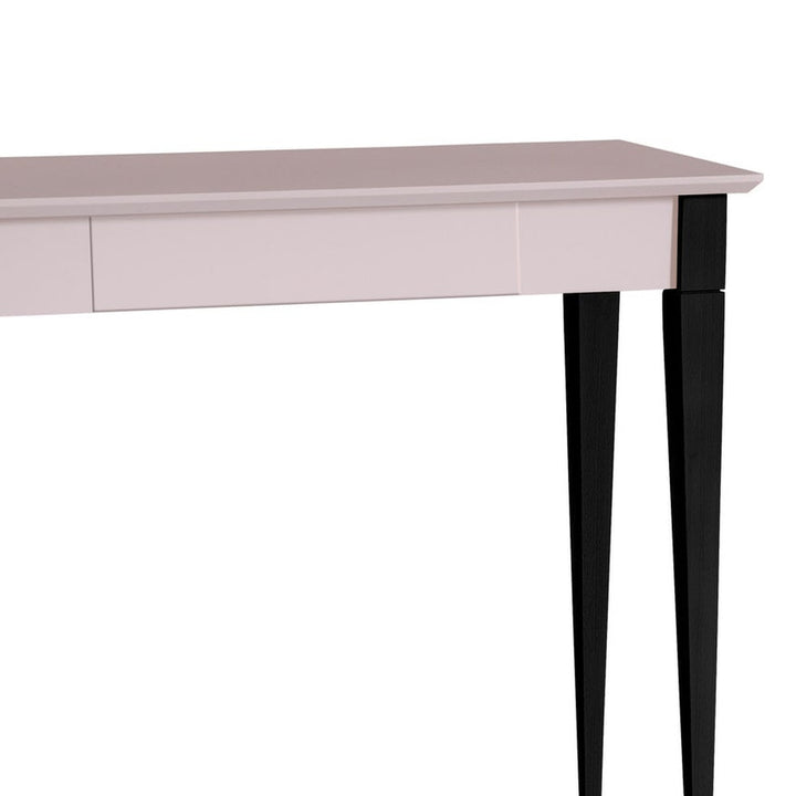 Detalje af MIMO Skrivebord - 85x40cm Sorte Ben / Pink