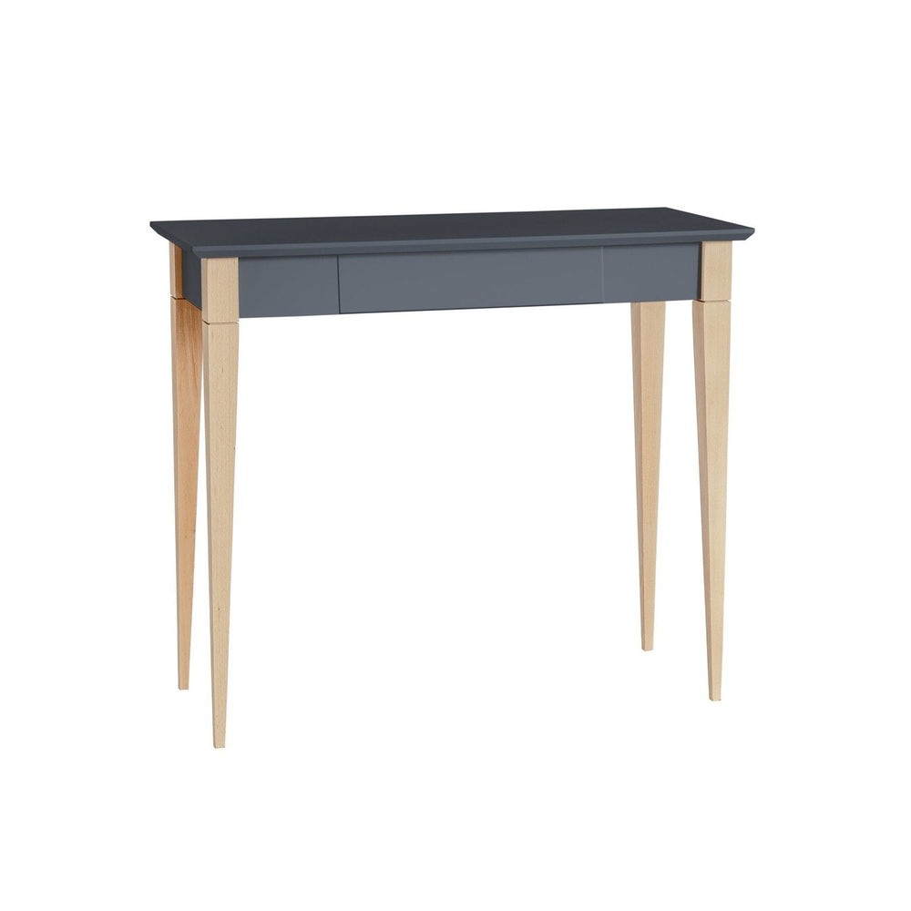 MIMO Skrivebord 105x40cm - Grafit på hvid baggrund