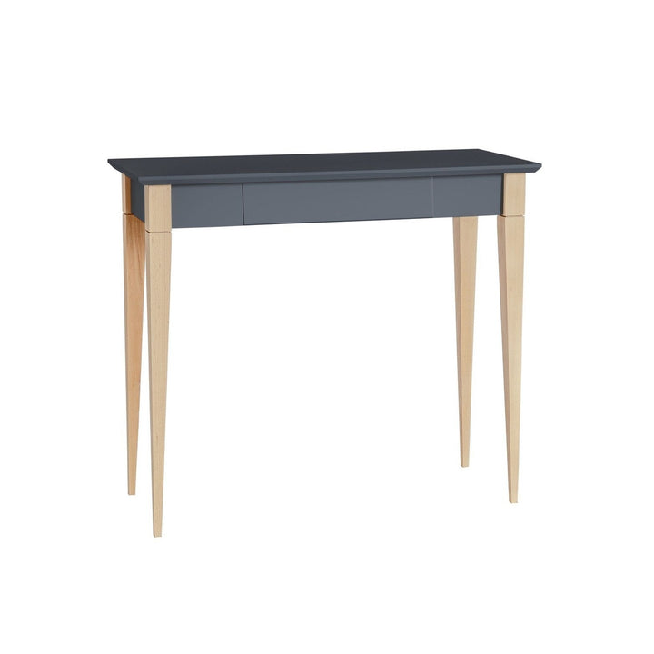 MIMO Skrivebord 105x40cm - Grafit på hvid baggrund