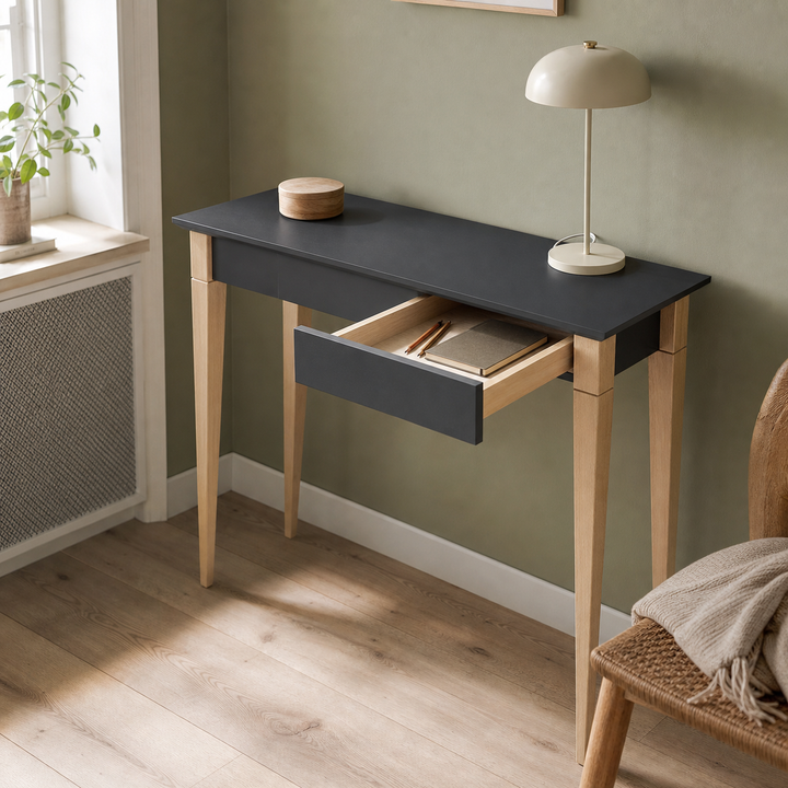 MIMO Skrivebord 105x40cm - Grafit – funktion eller vigtig anvendelse