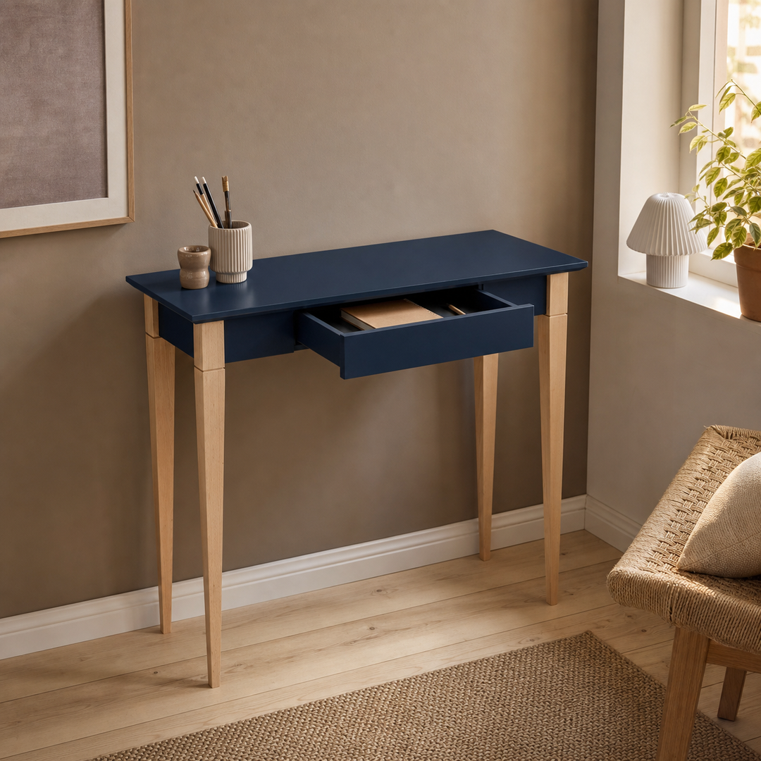 MIMO Skrivebord 105x40cm - Marineblå – hero