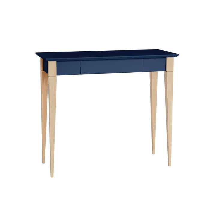 MIMO Skrivebord 105x40cm - Marineblå på hvid baggrund