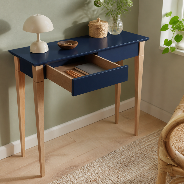 MIMO Skrivebord 105x40cm - Marineblå – funktion eller vigtig anvendelse