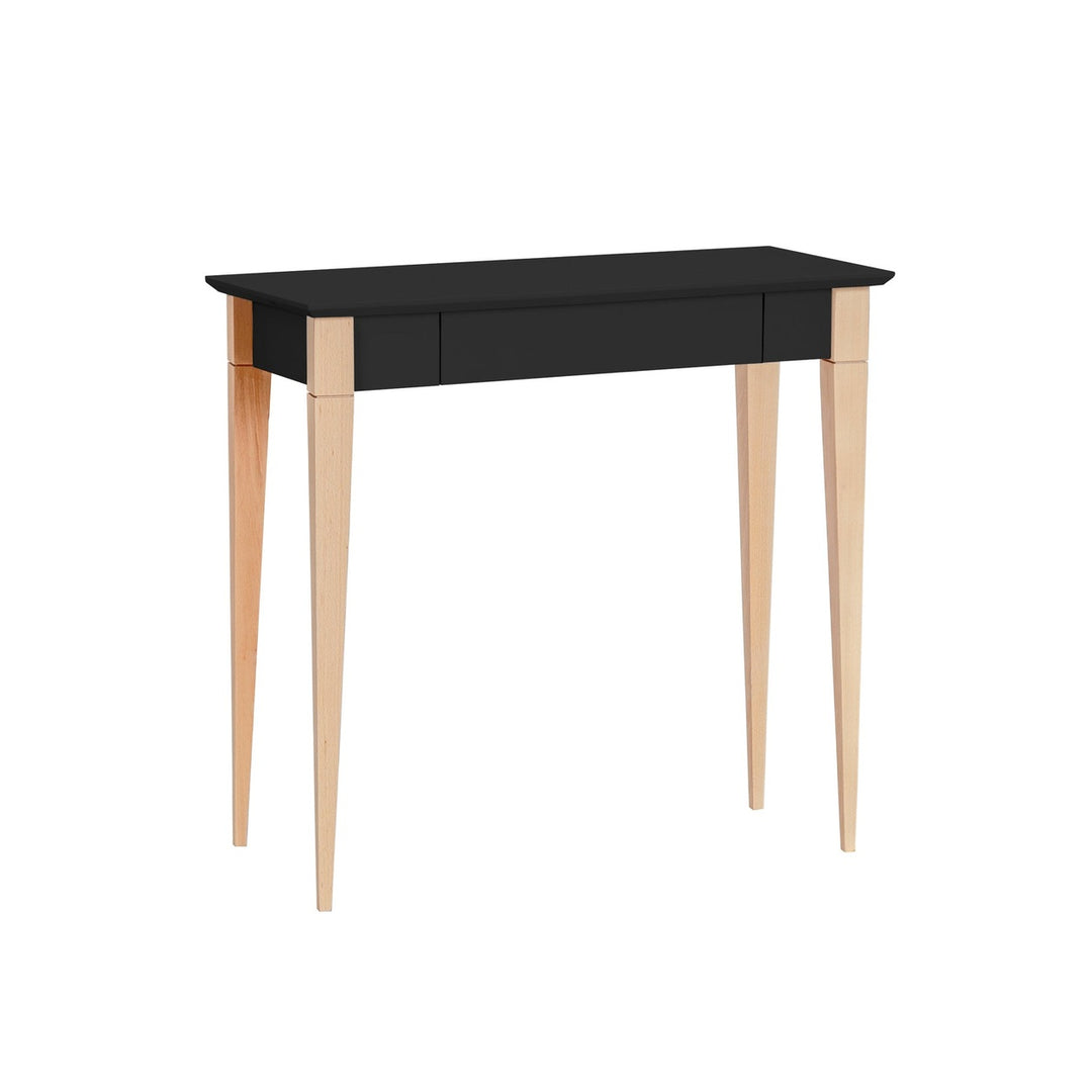 MIMO Skrivebord 85x40cm Sort – eksakt packshot paa hvid baggrund