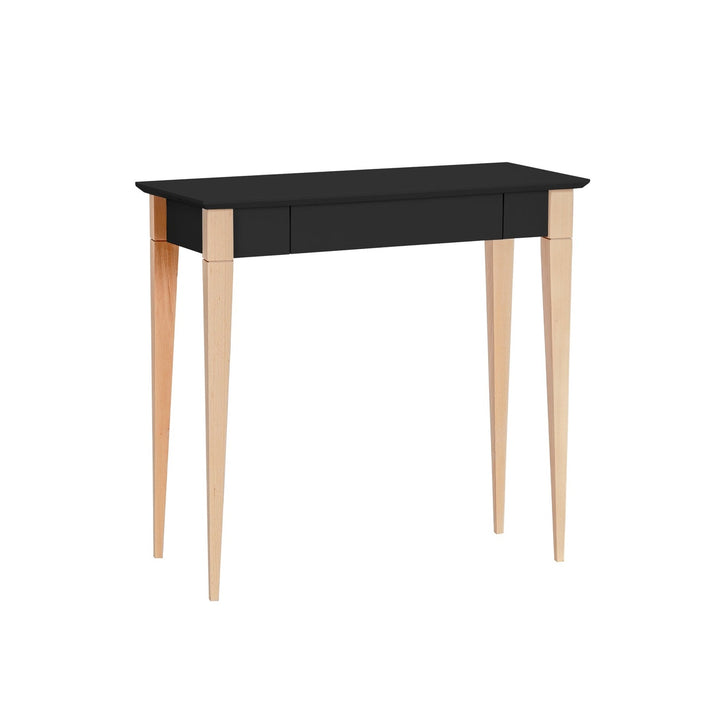 MIMO Skrivebord 85x40cm Sort – eksakt packshot paa hvid baggrund