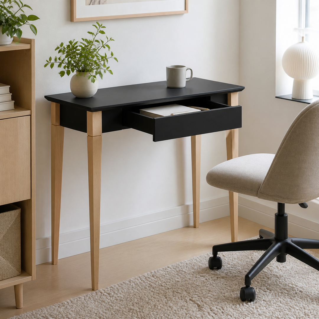 MIMO Skrivebord 85x40cm Sort – vigtigste funktion