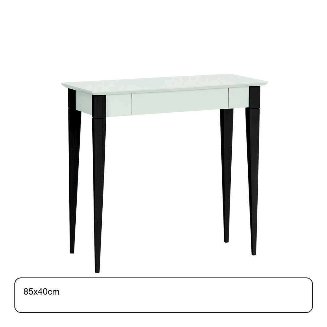 MIMO Skrivebord 85x40cm Sorte Ben Myntefarvet – maaldigram