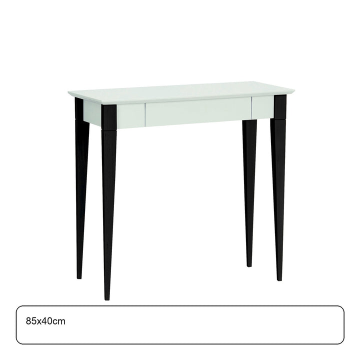 MIMO Skrivebord 85x40cm Sorte Ben Myntefarvet – maaldigram