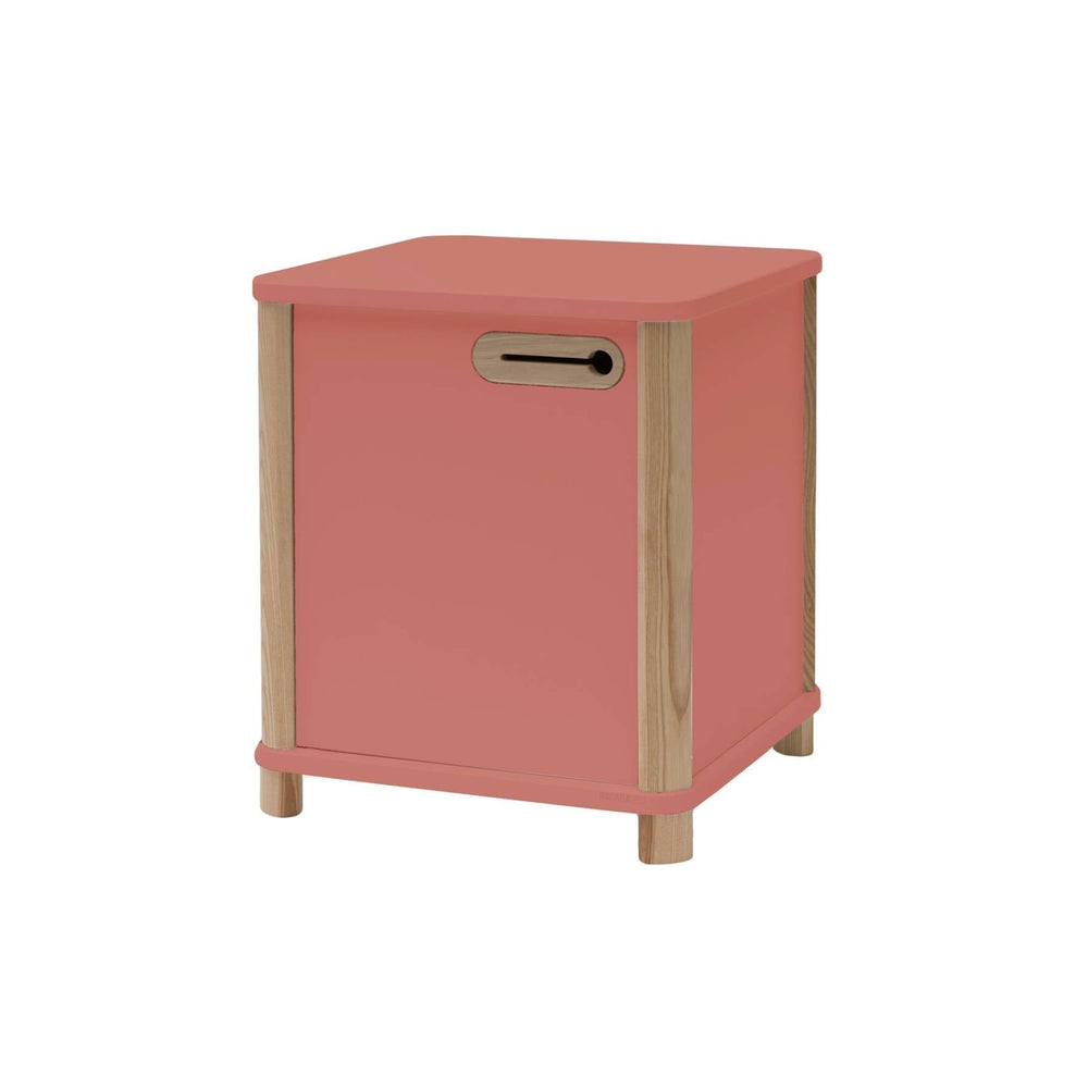 ASHME Skrivebordsskab B 42 x D 42 x H 48cm - Antik pink – eksakt packshot paa hvid baggrund
