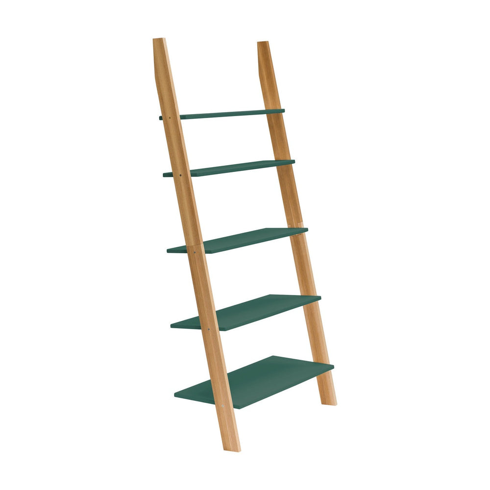 ASHME Stigehylde 85x35x180cm Grøn – eksakt packshot paa hvid baggrund