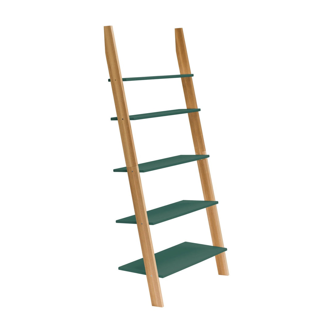 ASHME Stigehylde 85x35x180cm Grøn – eksakt packshot paa hvid baggrund