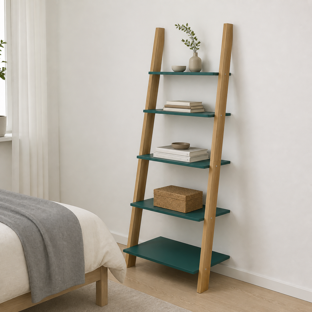 ASHME Stigehylde 85x35x180cm Grøn – anden naturlig anvendelse eller vinkel