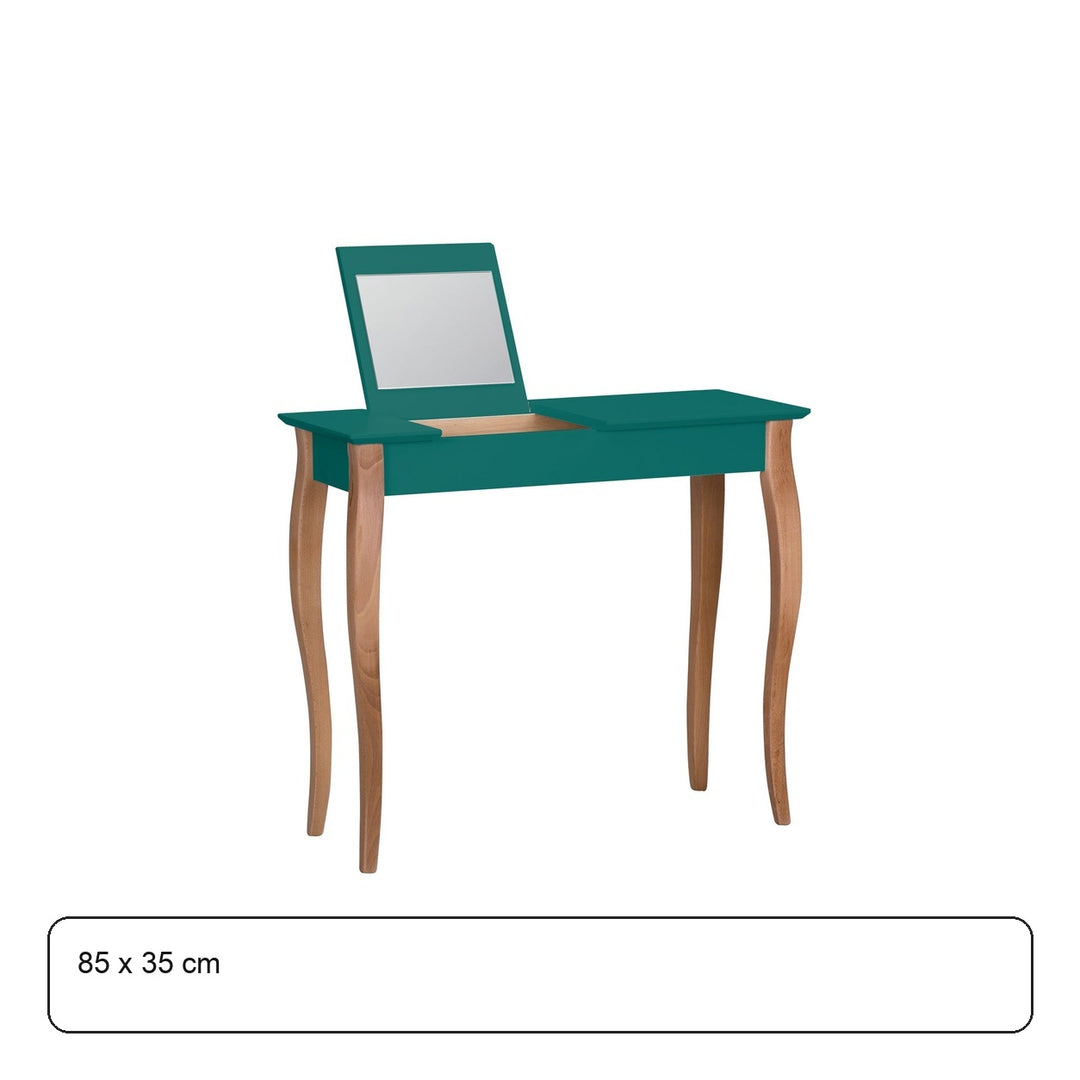 LILLO Sminkebord med spejl 85x35cm Grøn – maaldigram