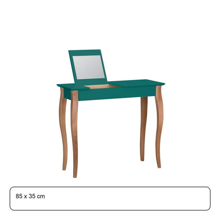 LILLO Sminkebord med spejl 85x35cm Grøn – maaldigram