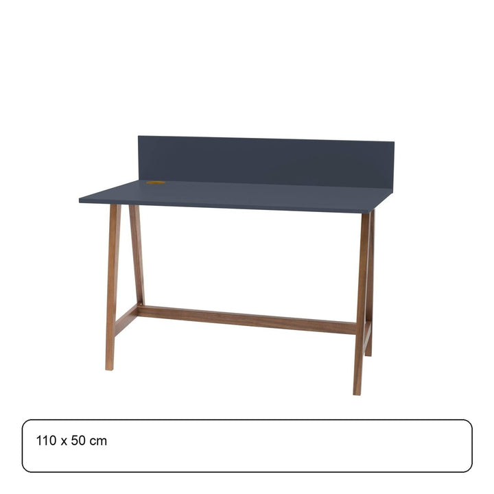 LUKA Skrivebord 110x50cm Eg / Grafit – maaldigram