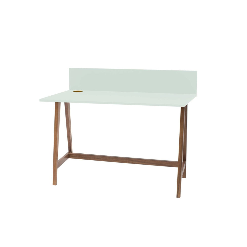 LUKA Skrivebord 110x50cm Fleeting Mint – eksakt packshot paa hvid baggrund