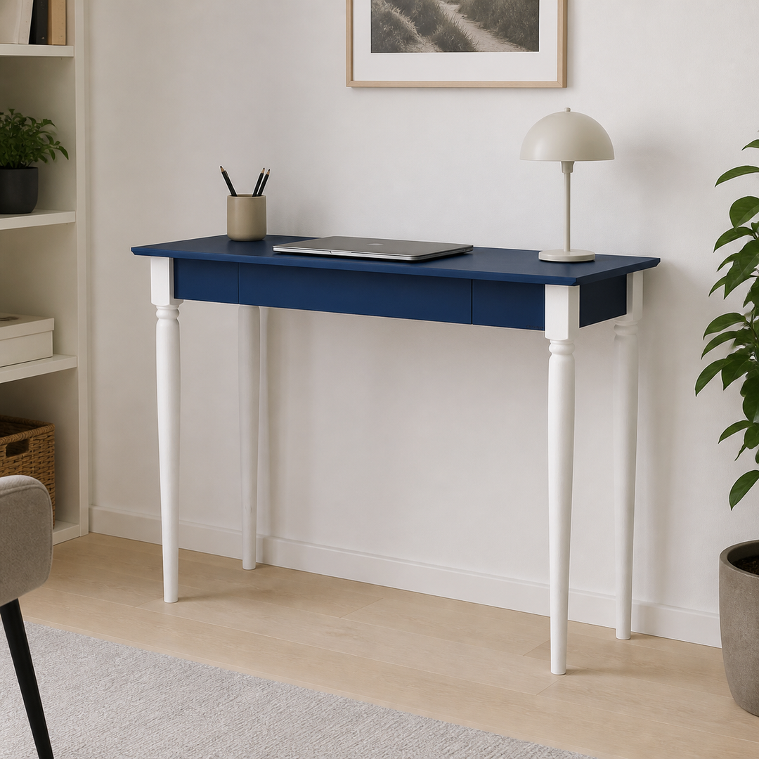 MAMO Skrivebord 105x40cm - Rød – hele produktet lukket i hjemmet