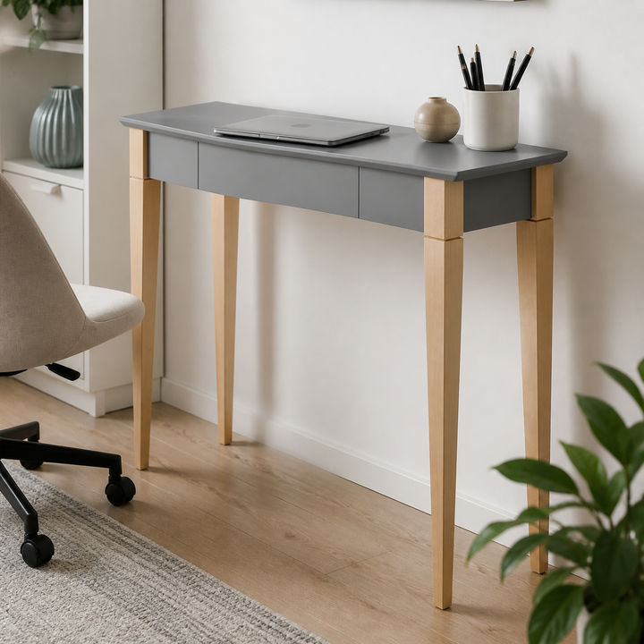 MIMO Skrivebord 105x40cm - Mørkegrå – materiale- eller konstruktionsdetalje