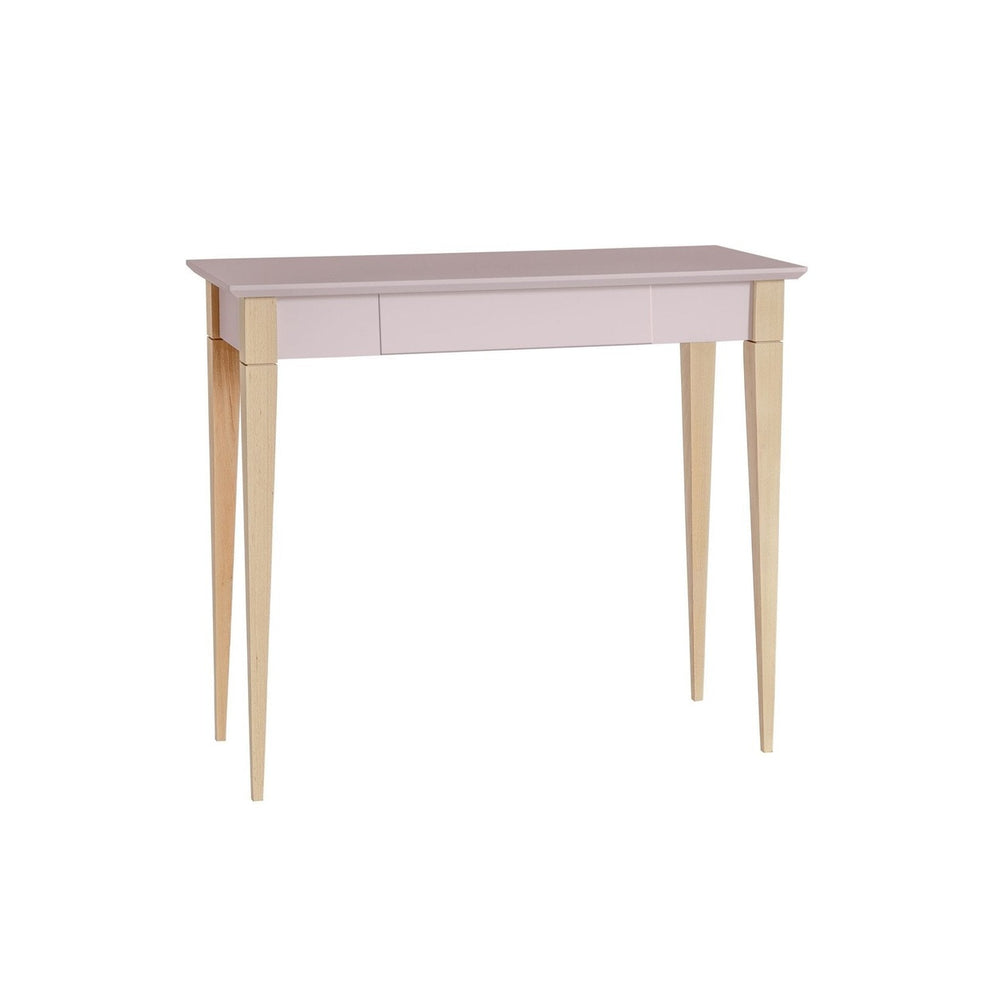 MIMO Skrivebord 105x40cm - Pink – eksakt packshot på hvid baggrund