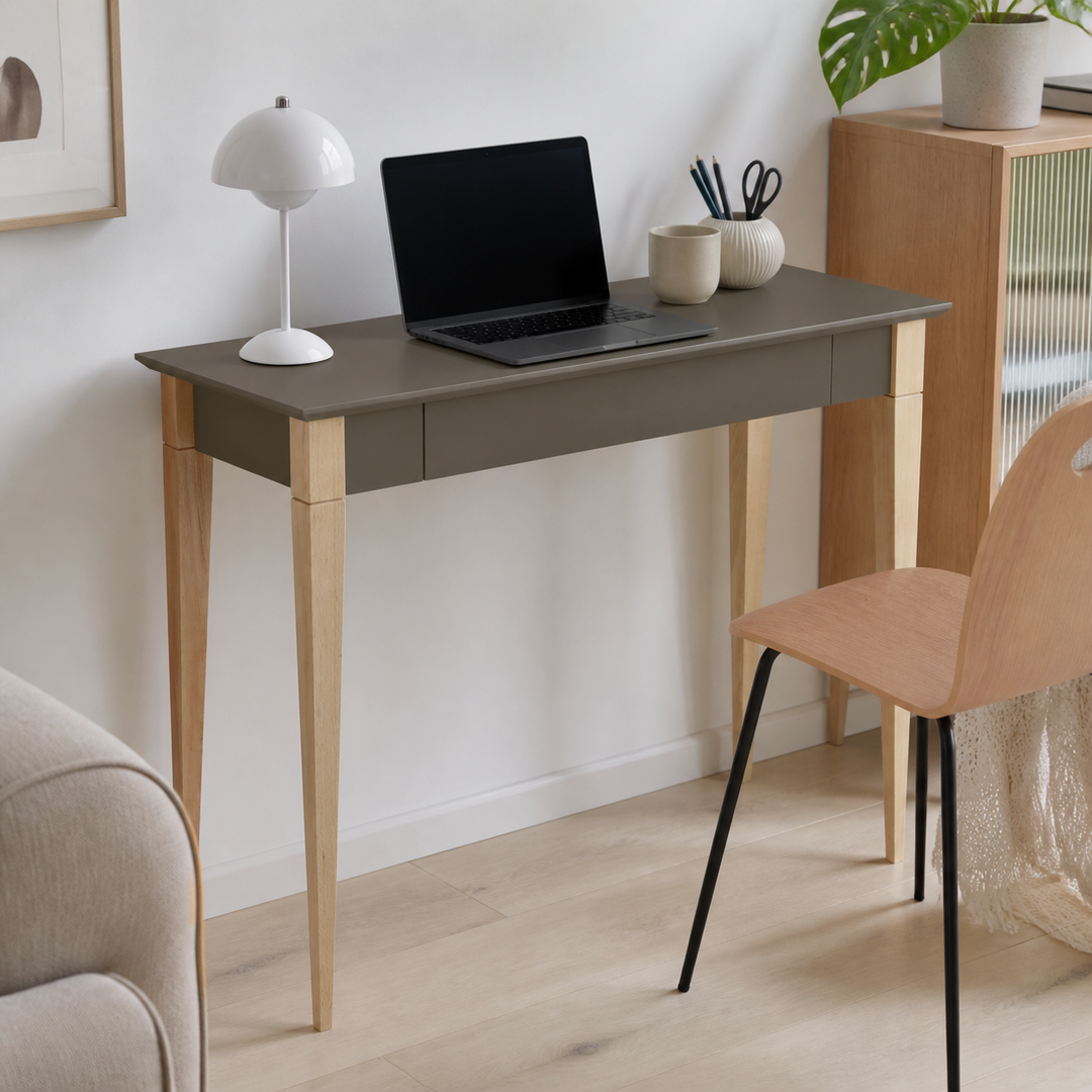MIMO Skrivebord 105x40cm Brun – materiale- eller konstruktionsdetalje