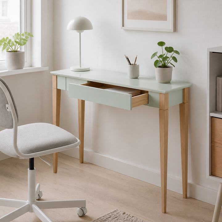 MIMO Skrivebord 105x40cm Fleeting Mint – vigtigste funktion