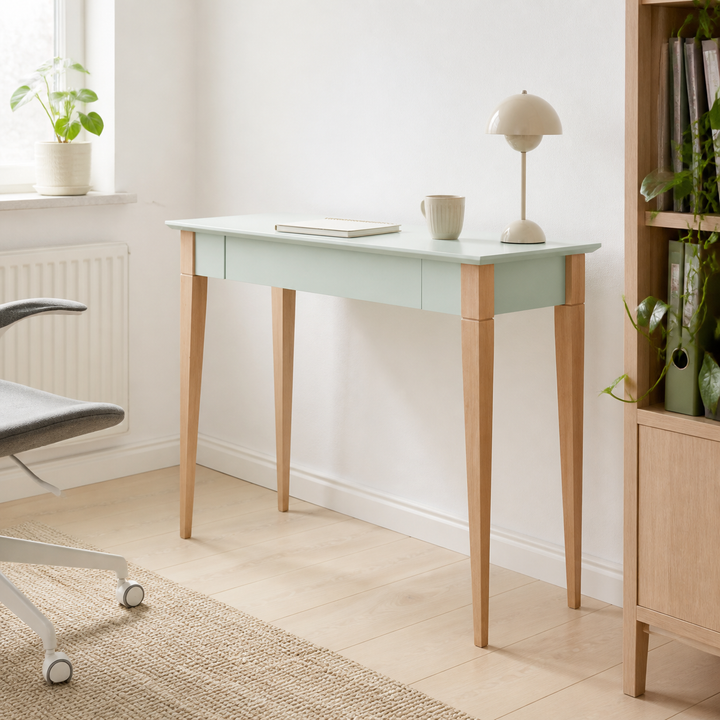 MIMO Skrivebord 105x40cm Fleeting Mint – supplerende neutral dagslysscene