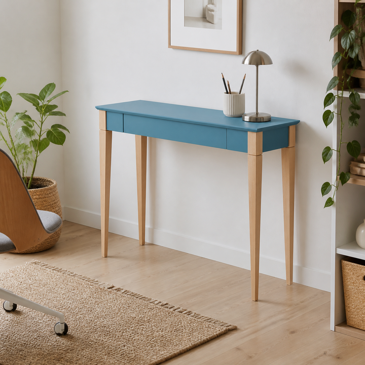 MIMO Skrivebord 105x40cm Gentle Blue – anden naturlig anvendelse eller vinkel