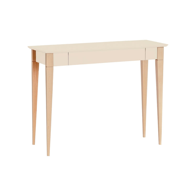 MIMO Skrivebord 105x40cm Hvid – eksakt packshot på hvid baggrund