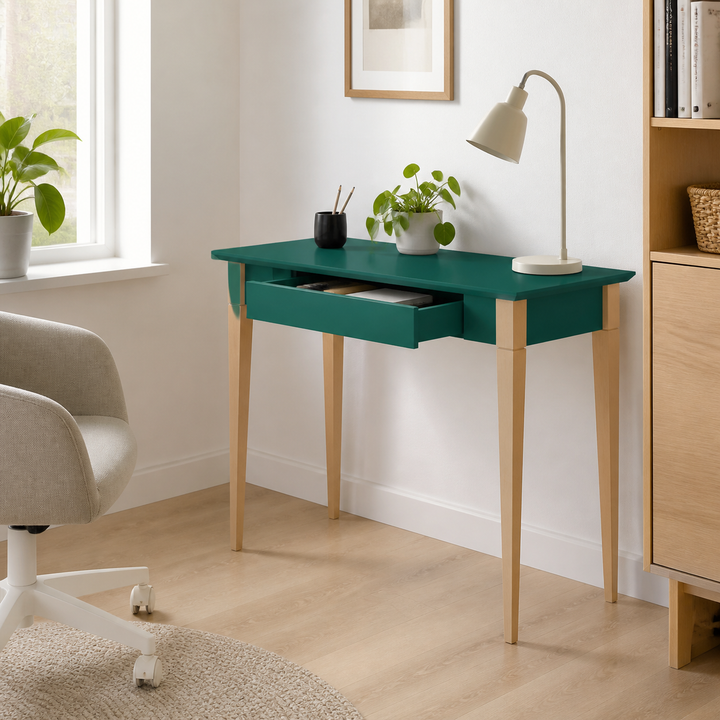 MIMO Skrivebord 85x40cm Grøn – vigtigste funktion